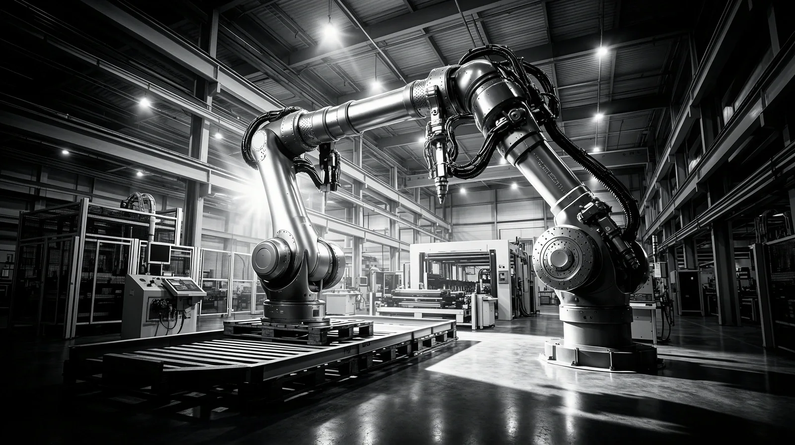 Industrial robotic automation system